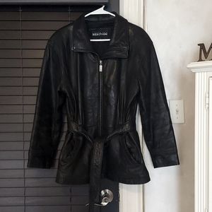 Kenneth Cole Reaction Genuine Leather Jacket